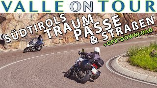 Südtirol Motorrad Tour  die schönsten Pässe und Straßen der Dolomiten [upl. by Disraeli838]