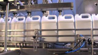 8 Head Automatic Overflow Filling Machine [upl. by Abbate]