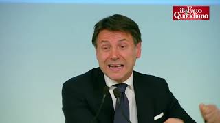 Linviato de quotLe Ienequot attacca Conte in conferenza stampa Lui quotMi diffama è fuori di testaquot [upl. by Abbotson146]