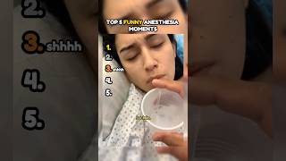 Top 5 Funniest Anesthesia Reactions part 34 🤣 shorts [upl. by Ordnajela372]