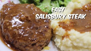 Easy Salisbury Steak Recipe  MOLCS Easy Recipes [upl. by Glenn455]