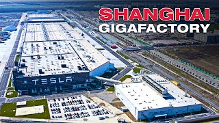 Inside Teslas New Shanghai Gigafactory [upl. by Kanor]