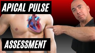 APICAL PULSE ASSESSMENT  How to assess the APICAL Pulse [upl. by Nosyaj184]