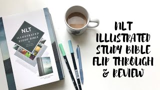 NLT ILLUSTRATED STUDY BIBLE REVIEW  Creative Faith amp Co [upl. by Minsat226]