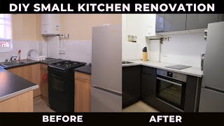 Very Small Kitchen Kitchen Makeover UK [upl. by Flan820]