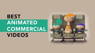 Best Animated Commercial Videos Top 5 Examples [upl. by Ecirtam]