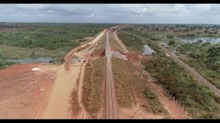 DSM June 2021 Progress Video Standard Gauge Railway Line From Dar Es Salaam to Morogoro [upl. by Dinin]