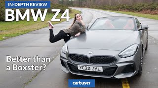 2021 BMW Z4 indepth review  better than a Boxster [upl. by Asilav]