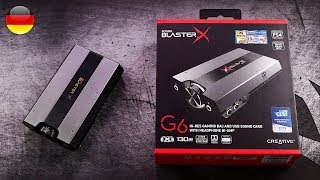 Creative Sound BlasterX G6  DER Gaming DACAMP [upl. by Zeta]