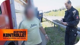 1800€ Strafe und Zwangsstopp für LKW Was ist passiert  Achtung Kontrolle  kabel eins [upl. by Carly]