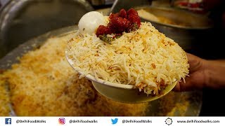 World Famous Hyderabadi CHICKEN BIRYANI  Biryani MAKING amp Tasting [upl. by Yessydo]