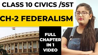 Federalism Class 10 CBSE [upl. by Loralie560]