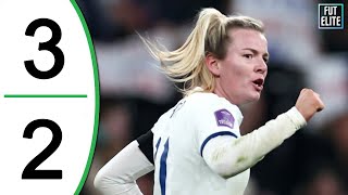 England vs Netherlands 32 Highlights  WHAT A COMEBACK  Womens Nations League [upl. by Herates]