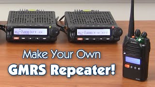 How to Turn the Wouxun KG1000G Into a GMRS Repeater [upl. by Ecnar]