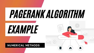 PageRank Algorithm  Example [upl. by Aiht]