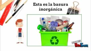 Basura orgánica e inorgánica [upl. by Enilarac]