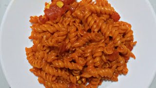 Simple masala pasta recipe 😋 Indian style pasta recipe without vegetablesspicy pasta recipe [upl. by Nnyl]