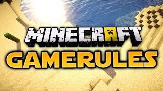 Minecraft Gamerule Command Tutorial German [upl. by Jacquie514]