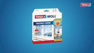 tesamoll® Thermo Cover  insulation foil and window condensation stopper [upl. by Ialohcin]