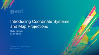 Introducing Coordinate Systems and Map Projections [upl. by Ashford830]