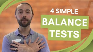 4 Simple Balance Tests Romberg Test [upl. by Elletnahc]