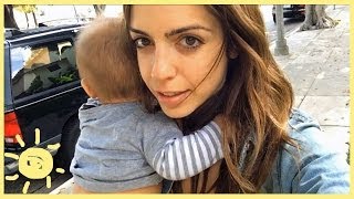 ELLE  DAY IN LIFE of YouTuber breastfeeding mom of 2 [upl. by Ynnij]