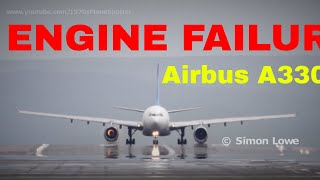 Airbus A330 turbine blade fails with explosive force during takeoff roll [upl. by Ettennek]