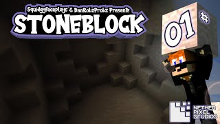 Stoneblock Finally Mods On Bedrock  Ep 1  Minecraft Bedrock Edition [upl. by Teloiv]