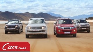 Drag Race New Hilux vs Ranger vs Amarok vs Isuzu KB [upl. by Burty]