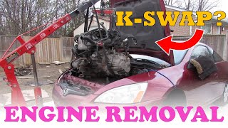 How to Remove an Engine  Honda Kseries [upl. by Art]