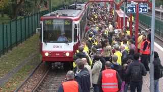 BVBHeimspiel So kommen die Fans ins Stadion [upl. by Yasmar]