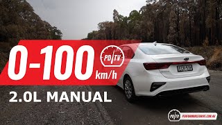 2020 Kia Cerato S manual 0100kmh amp engine sound [upl. by Nance381]