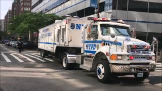 COMPILATION OF NYPD POLICE UNITS RESPONDING IN VARIOUS NEIGHBORHOODS OF NEW YORK CITY 25 [upl. by Blynn260]