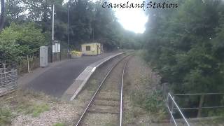 A Train Drivers Eye View of the Looe to Liskeard Branch line [upl. by Eelrahc]