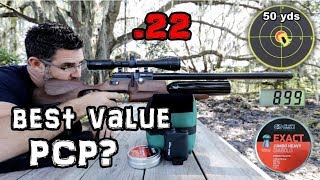 Kral Puncher Jumbo 22 Air Rifle  50 amp 100 Yard Accuracy TEST  FULL REVIEW  PCP Bottle Airgun [upl. by Ahsemrak]