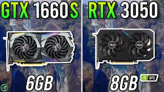 GTX 1660 Super vs RTX 3050  Big Difference [upl. by Naamana801]