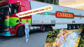 Șoferiță prin Europa 👸🚚 Cursă plină de peripeții SuediaSpania [upl. by Belva21]