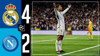 Real Madrid 42 SSC Napoli  HIGHLIGHTS  Champions League [upl. by Oj]