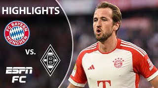 Bayern Munich vs Monchengladbach  Bundesliga Highlights  ESPN FC [upl. by Holton]