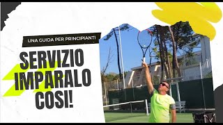 TENNISSERVIZIO IMPARALO COSI [upl. by Adnola]