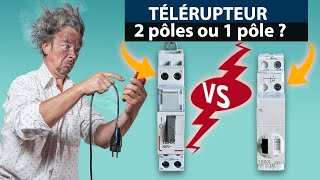 TÉLÉRUPTEUR BRANCHEMENT  Bipolaire  unipolaire  schéma [upl. by Steep]