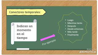 Conectores temporales y causales [upl. by Nyrrek481]