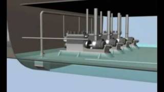 Oceanos  Simulation of sinking [upl. by Aihtenyc]