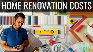 Estimating Costs to Remodel a Home  FULL BREAKDOWN [upl. by Sucramel43]