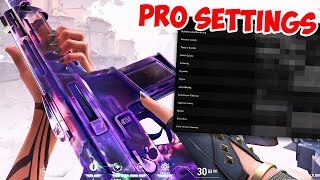 BEST VALORANT Settings for PERFECT Aim FPS Sensitivity Crosshair [upl. by Elime140]