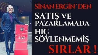 SATIŞ ve PAZARLAMADA HİÇ SÖYLENMEMİŞ SIRLAR [upl. by Lanos]