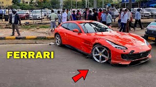 Top 12 SUPERCAR Crashes in INDIA    Part 6 [upl. by Emaj594]