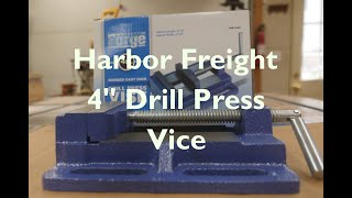 Harbor Freight 4quot Drill Press Vice Review [upl. by Yecats]