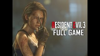 RESIDENT EVIL 3 REMAKE Walkthrough  FULL GAME No Commentary [upl. by Mroz]