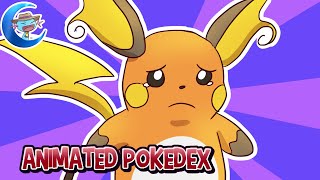 Animated Pokédex  Raichu [upl. by Misak]